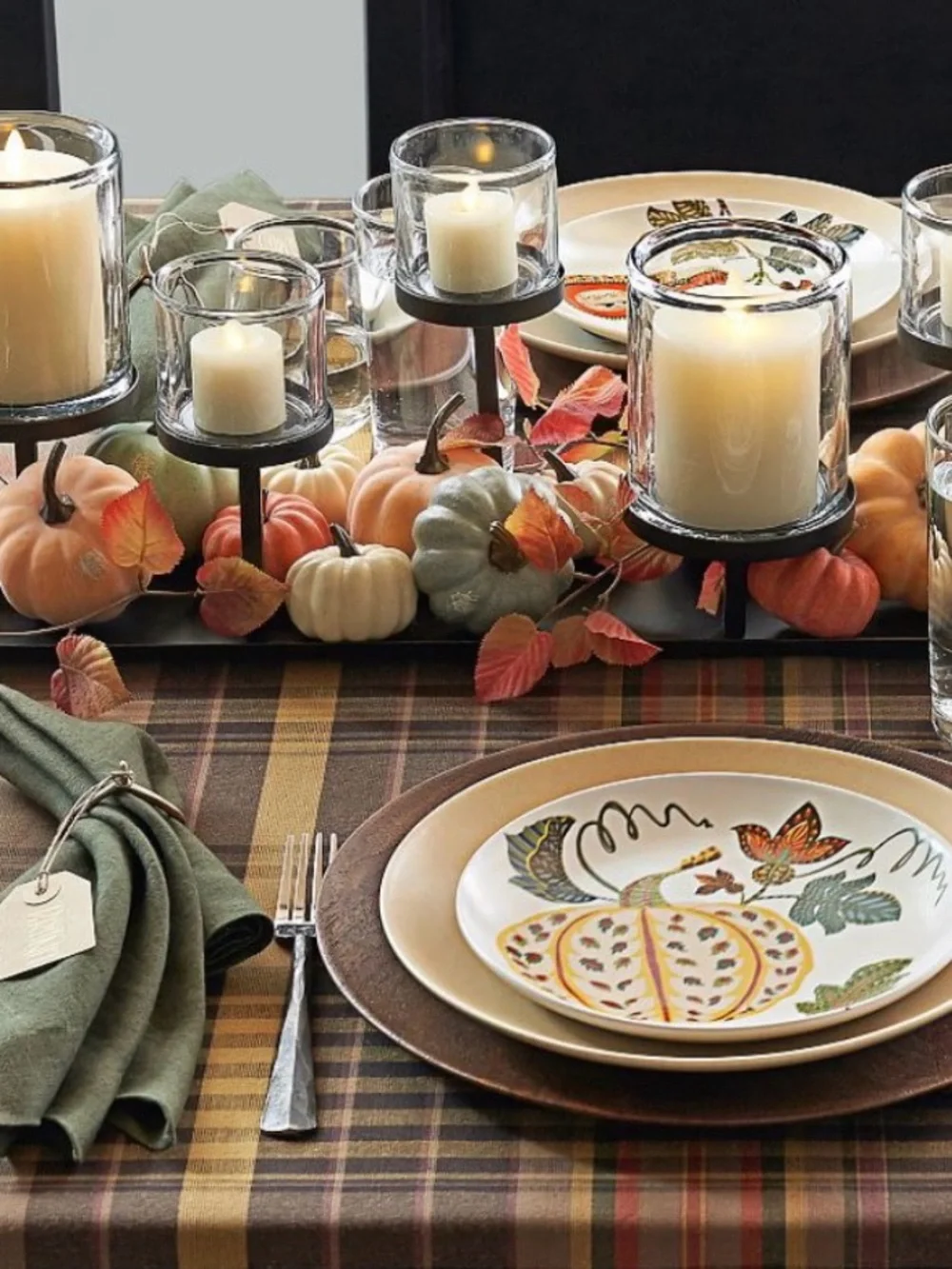 Pottery Barn Orange Mini Pumpkin Assortment
